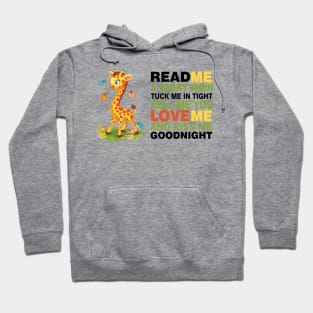 Read me a story giraffe Hoodie